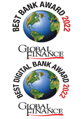 Best Bank Award & Best Digital Bank Award 2022