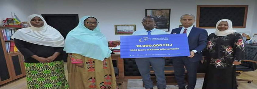 CAC INTERNATIONAL Bank donated through the Ministry of Social Affairs and Social Affairs world..